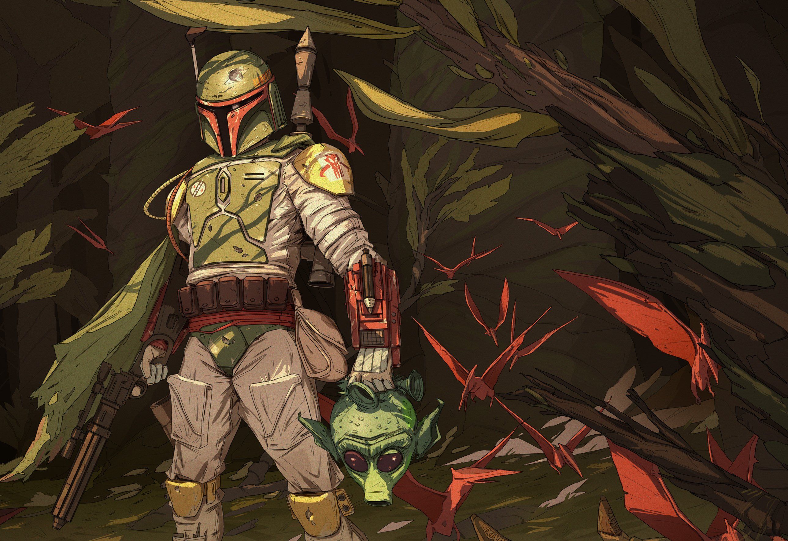 Mandalorian Background Screen