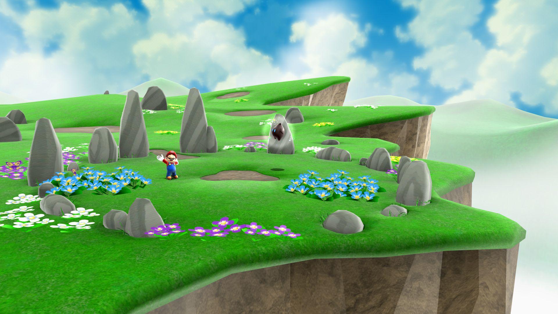 Mario Background 3D