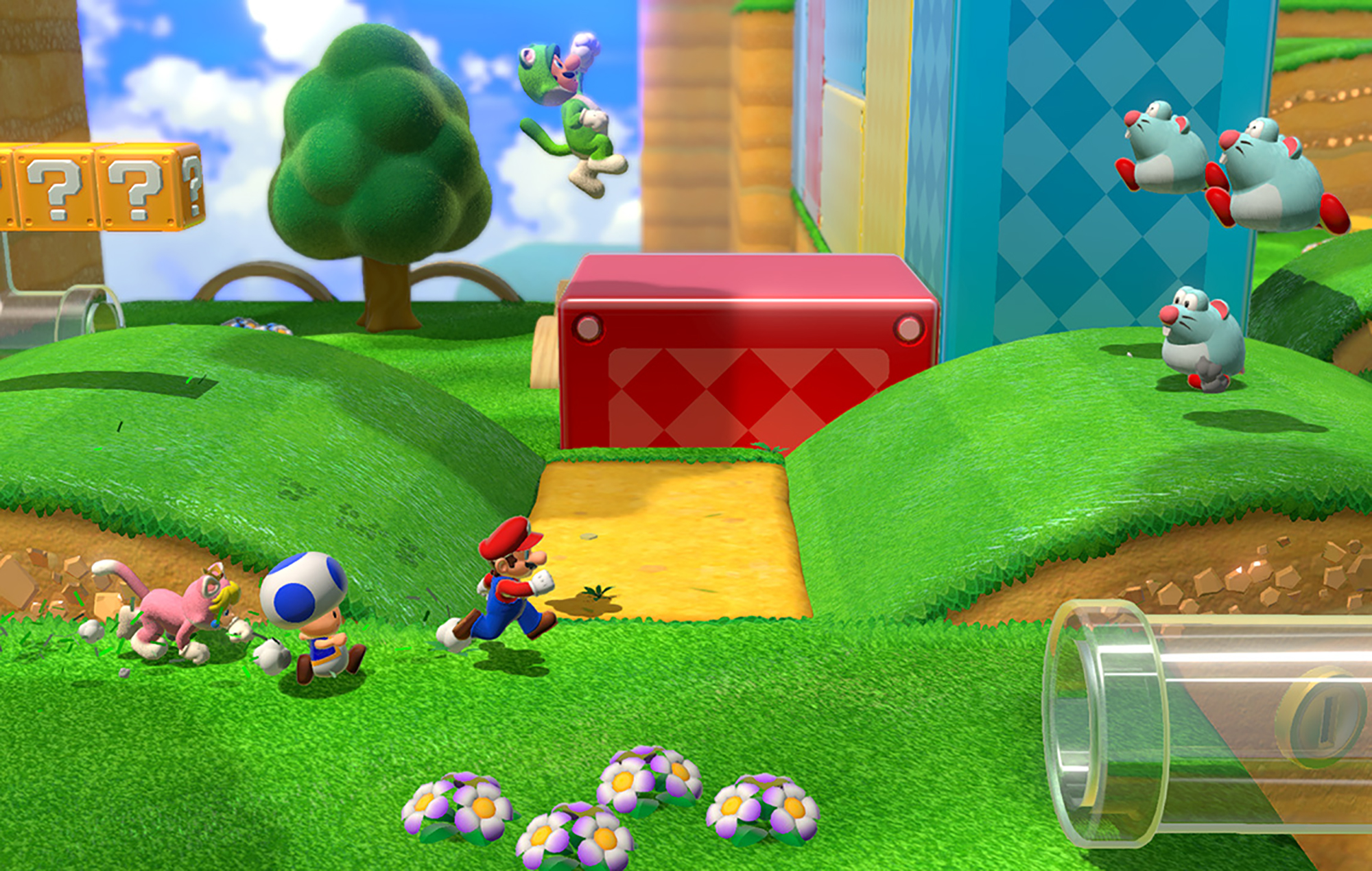 Mario Background 3D
