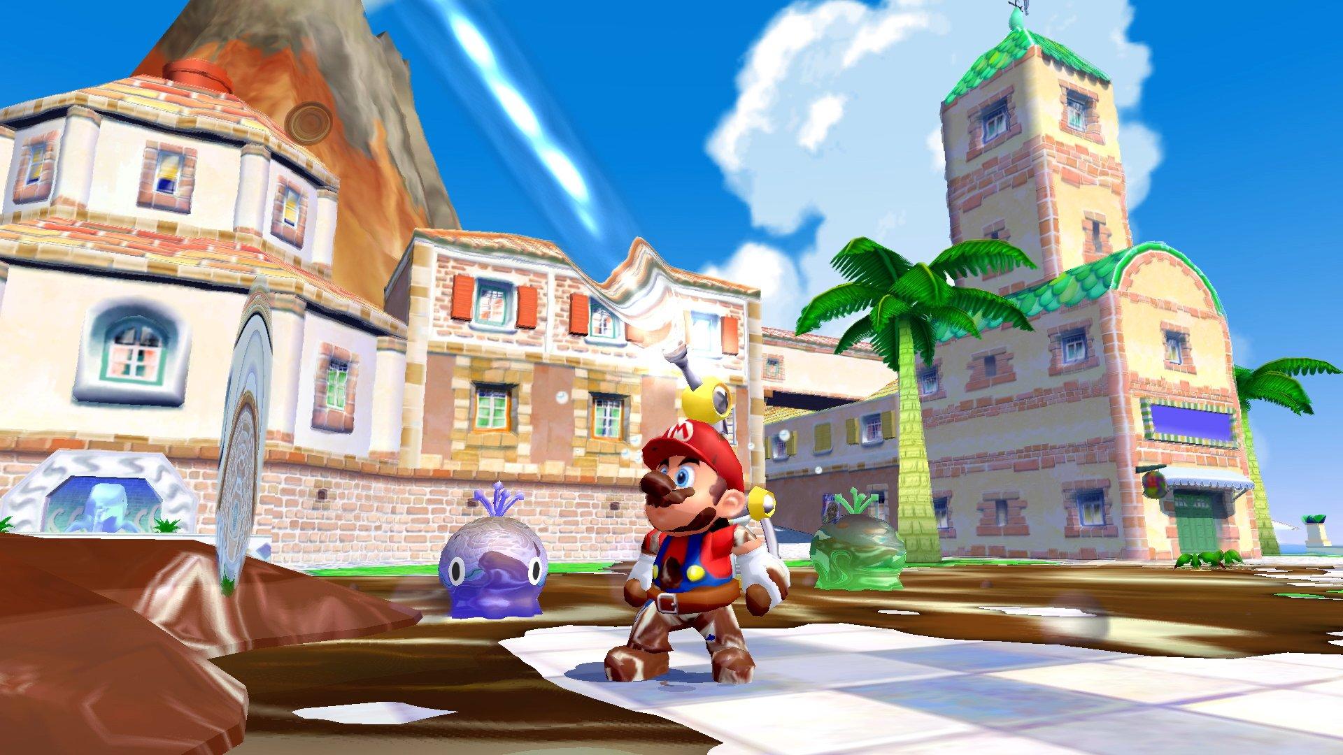 Mario Background 3D