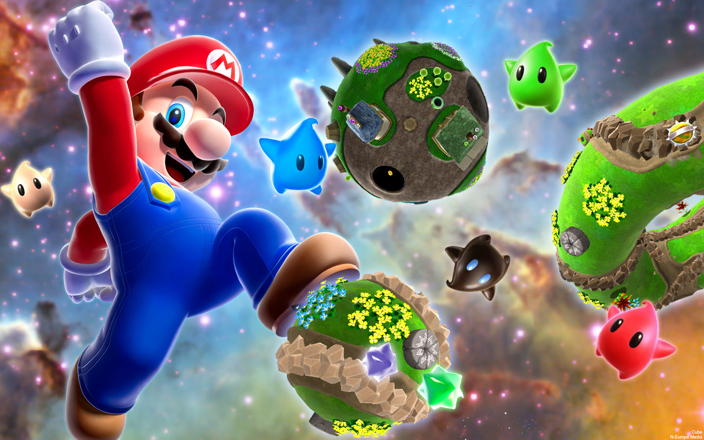 Mario Background 3D