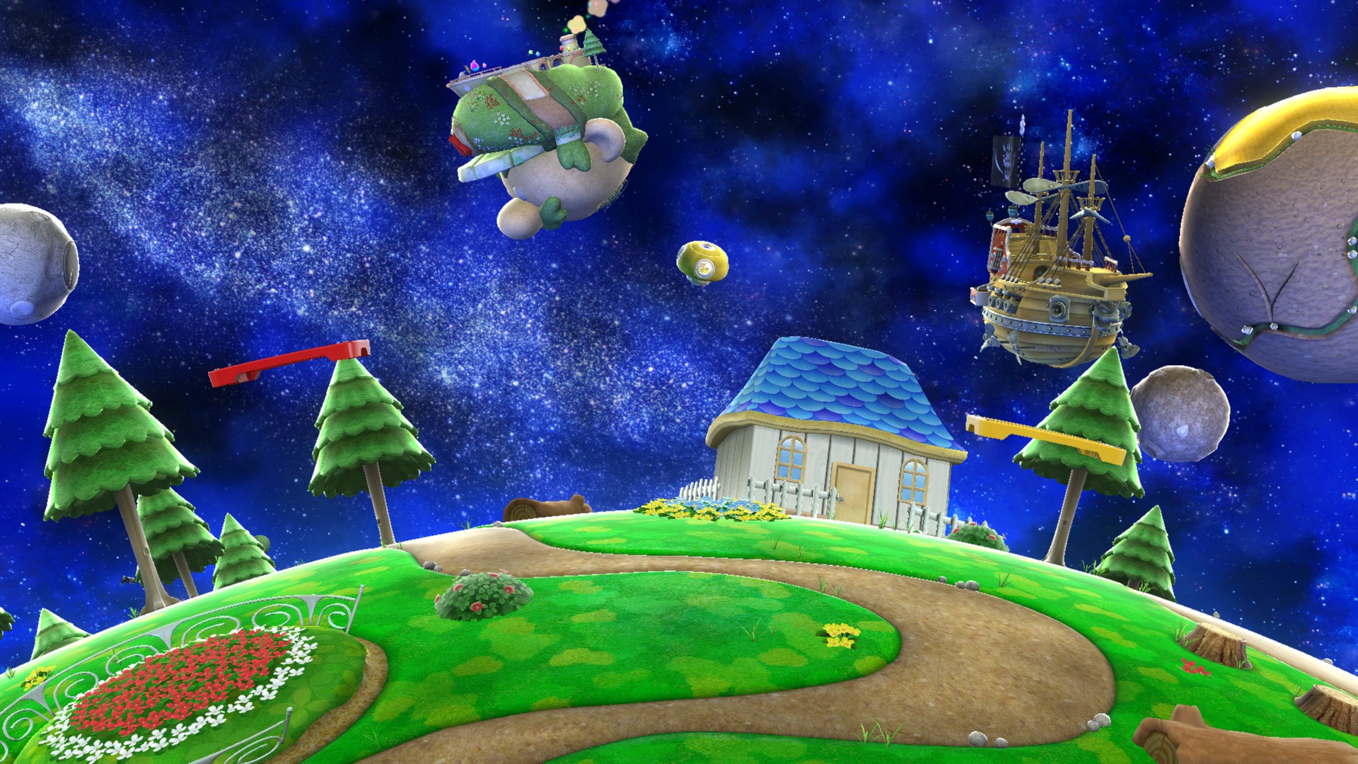 Mario Galaxy Background