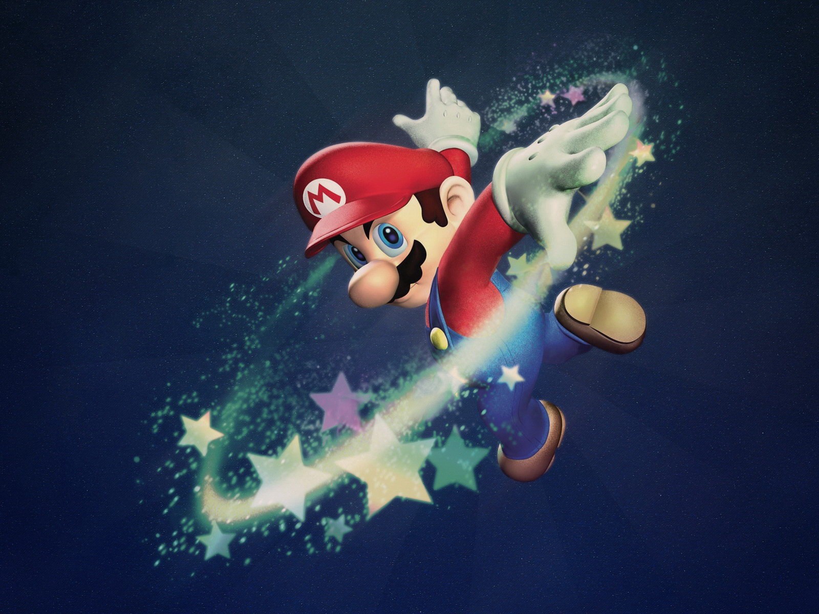 Mario Galaxy Background