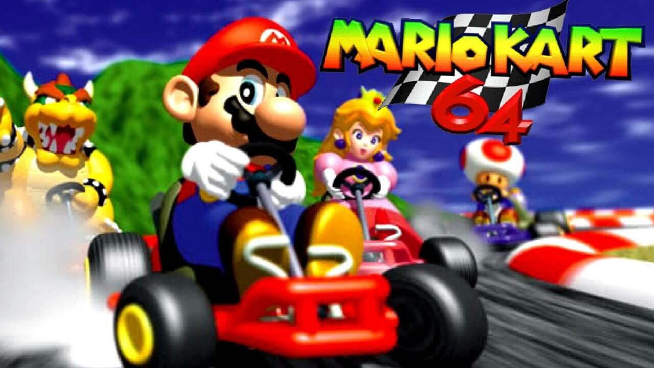 Mario Kart 64 Background