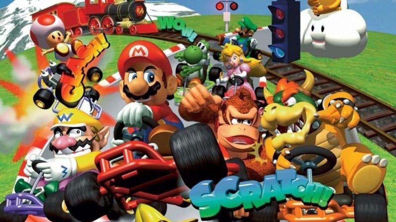 Mario Kart 64 Background