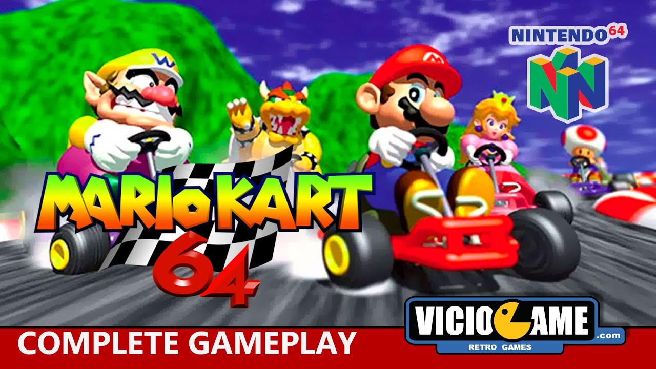 Mario Kart 64 Background