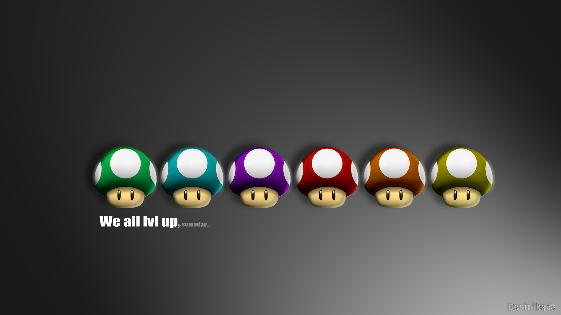 Mario Mushroom Background