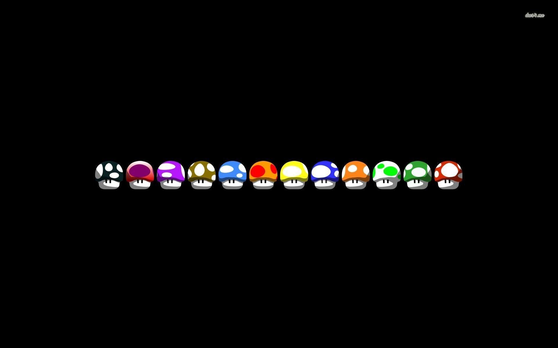 Mario Mushroom Background