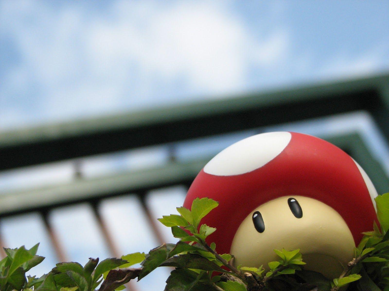 Mario Mushroom Background