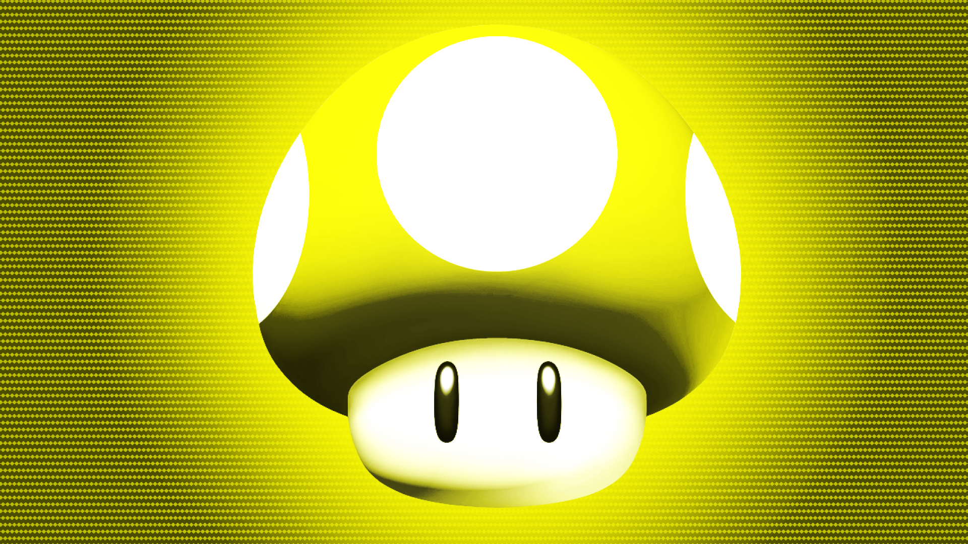 Mario Mushroom Background