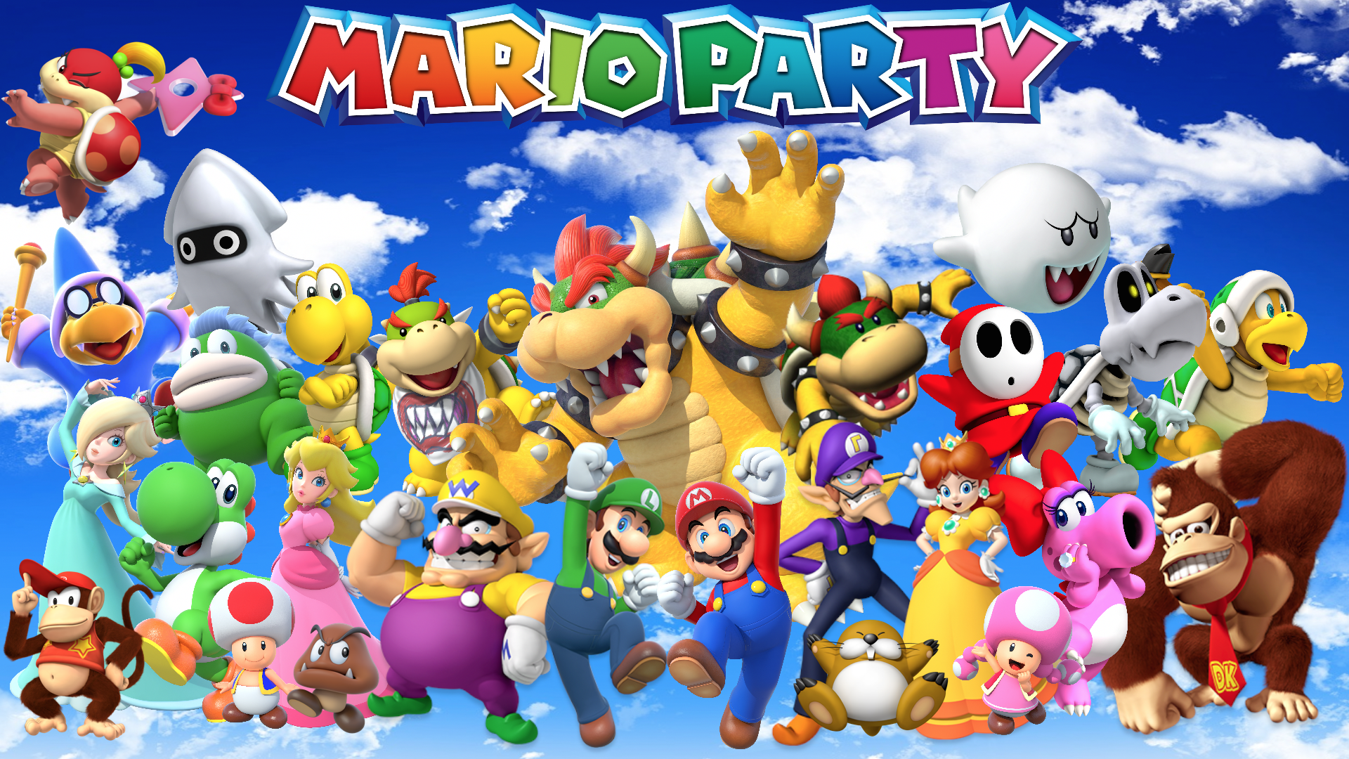 Mario Party Background