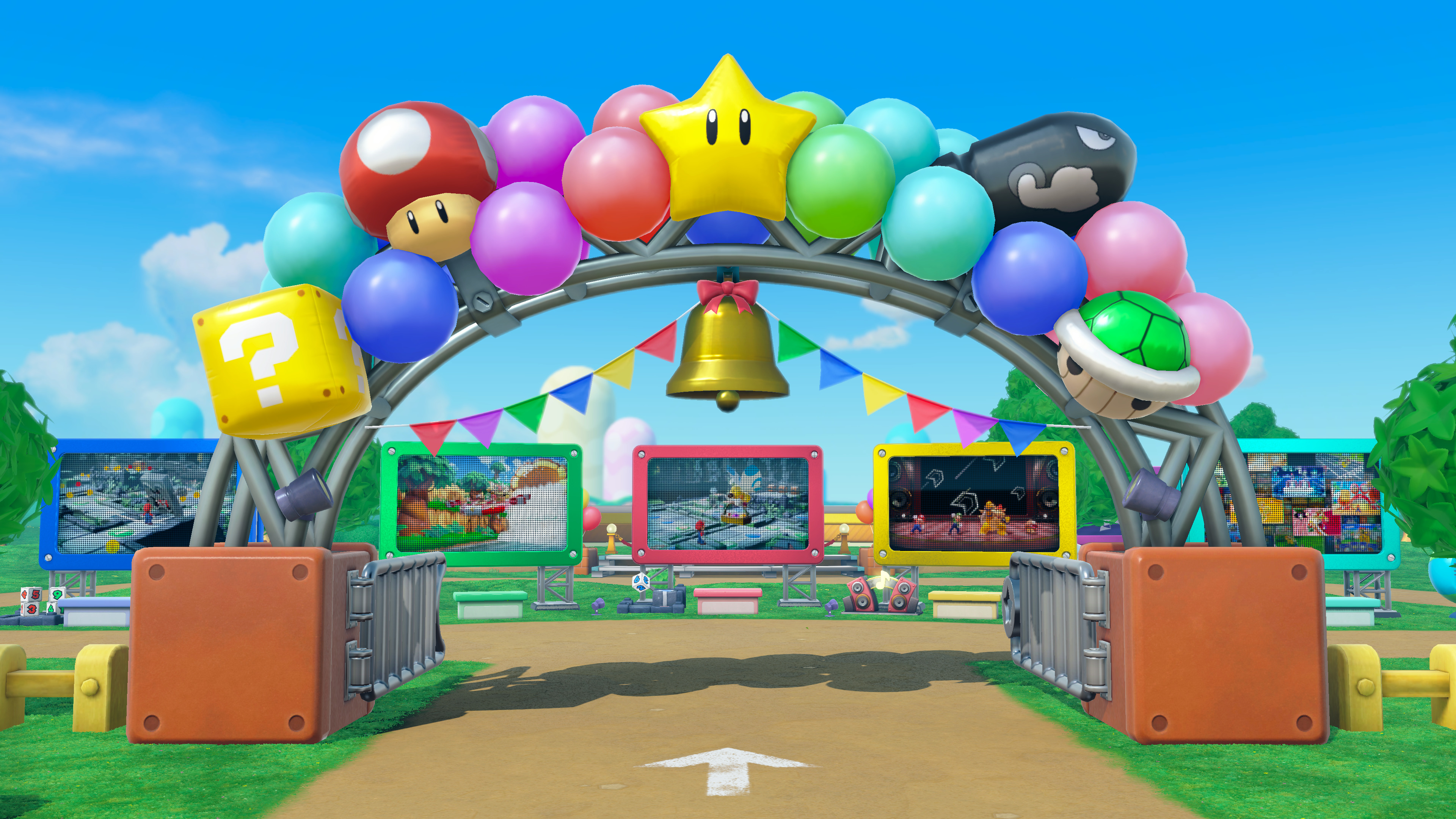 Mario Party Background