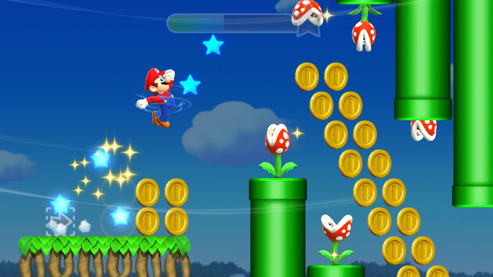 Mario Run Background