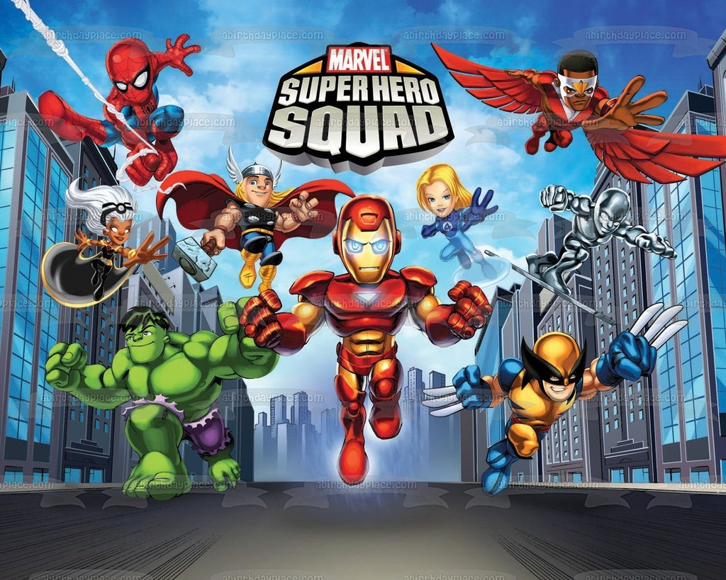 Marvel Superheroes Background
