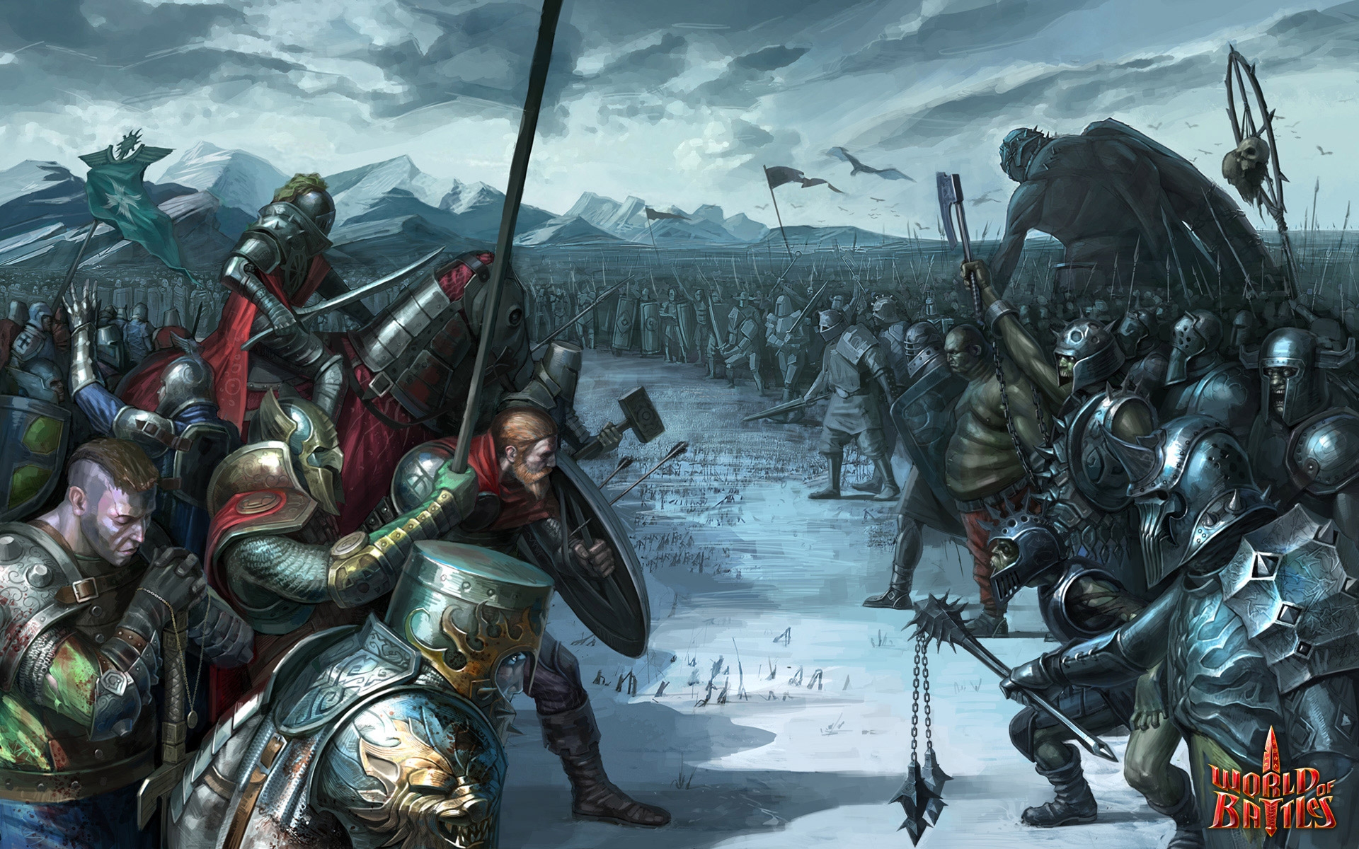 Medieval Battle Background