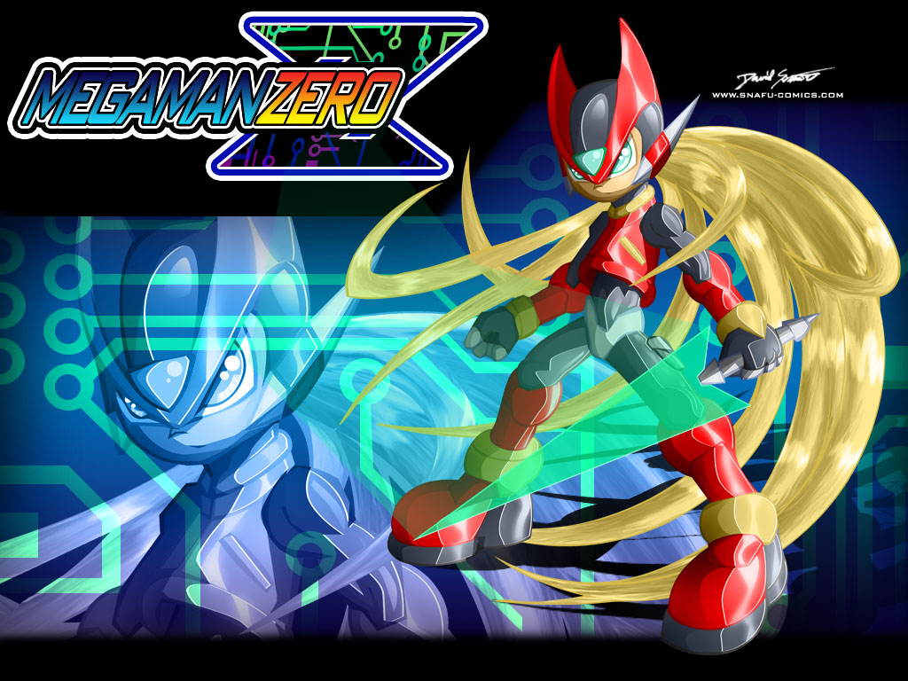 Megaman Zero Backgrounds