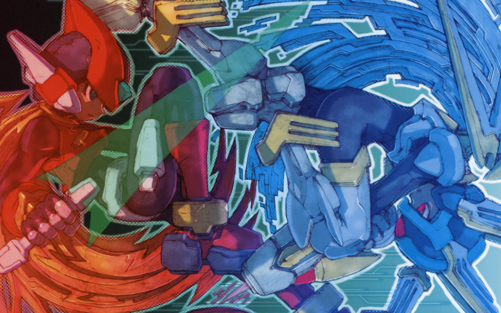 Megaman Zero Backgrounds
