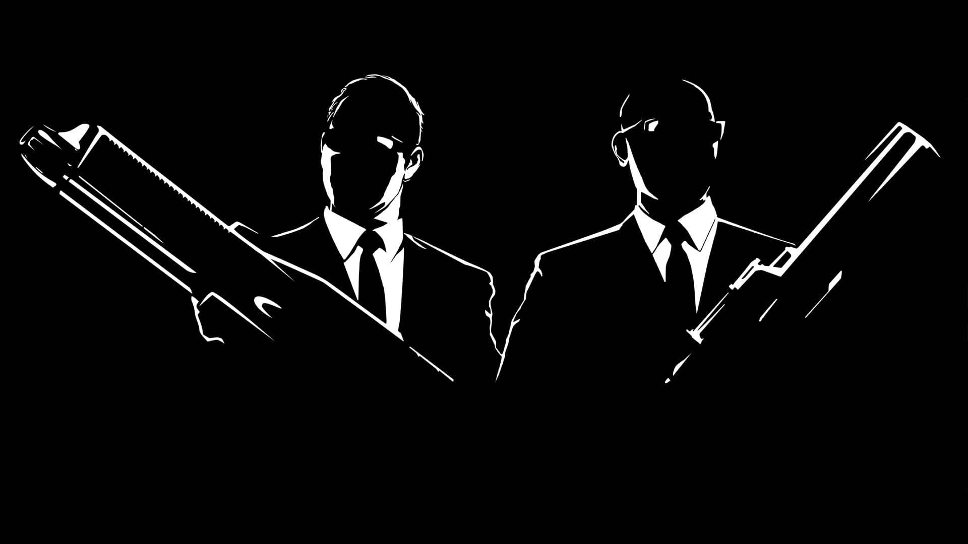 Men In Black Background