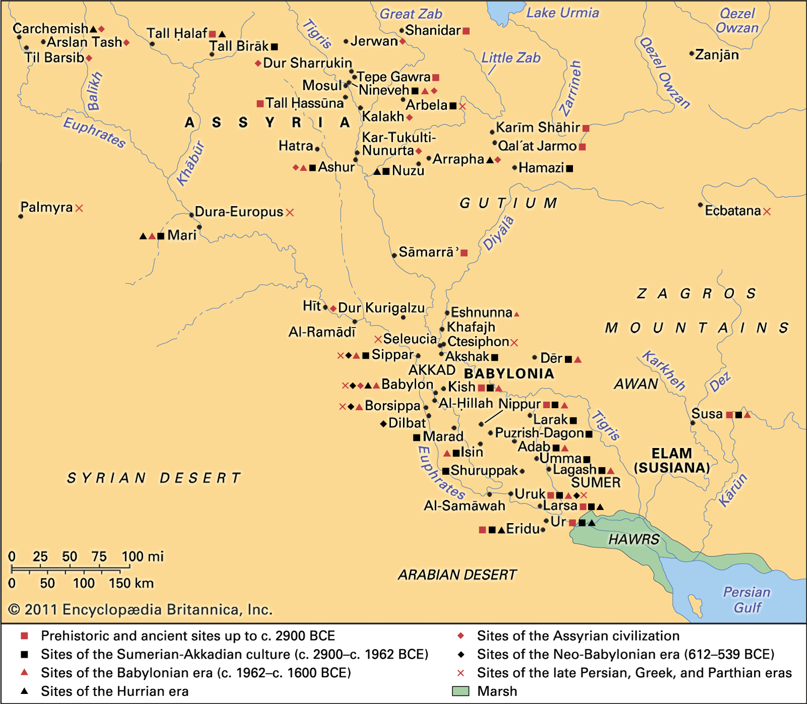 Mesopotamia Background