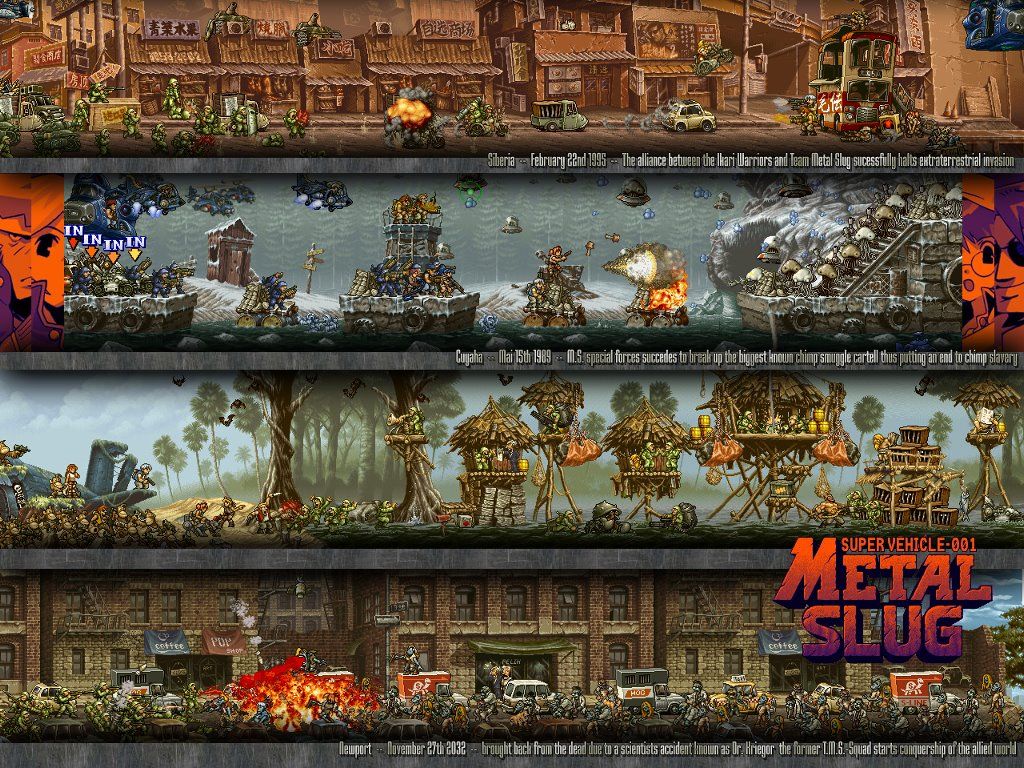 Metal Slug Background