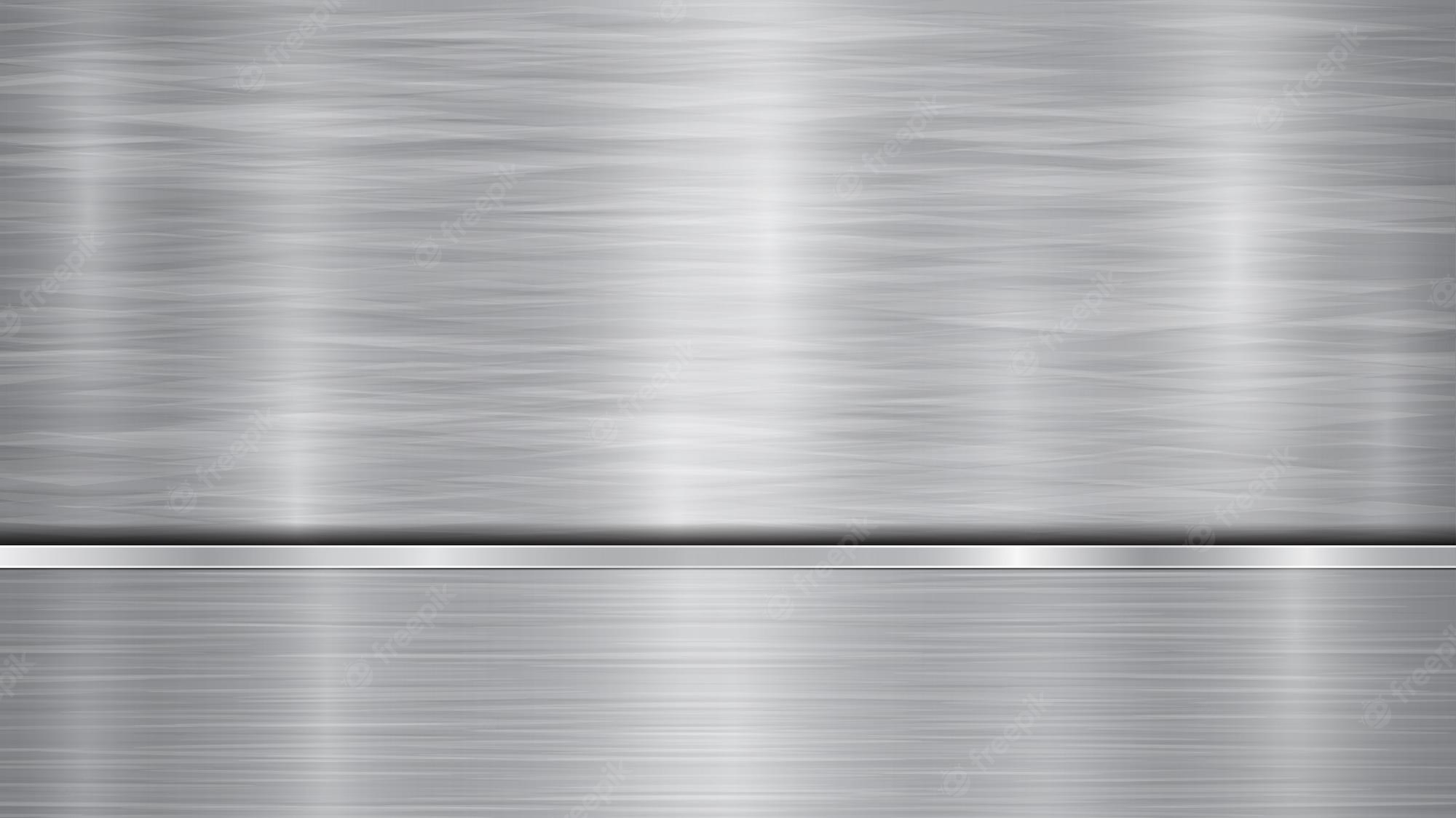 Metallic Silver Background