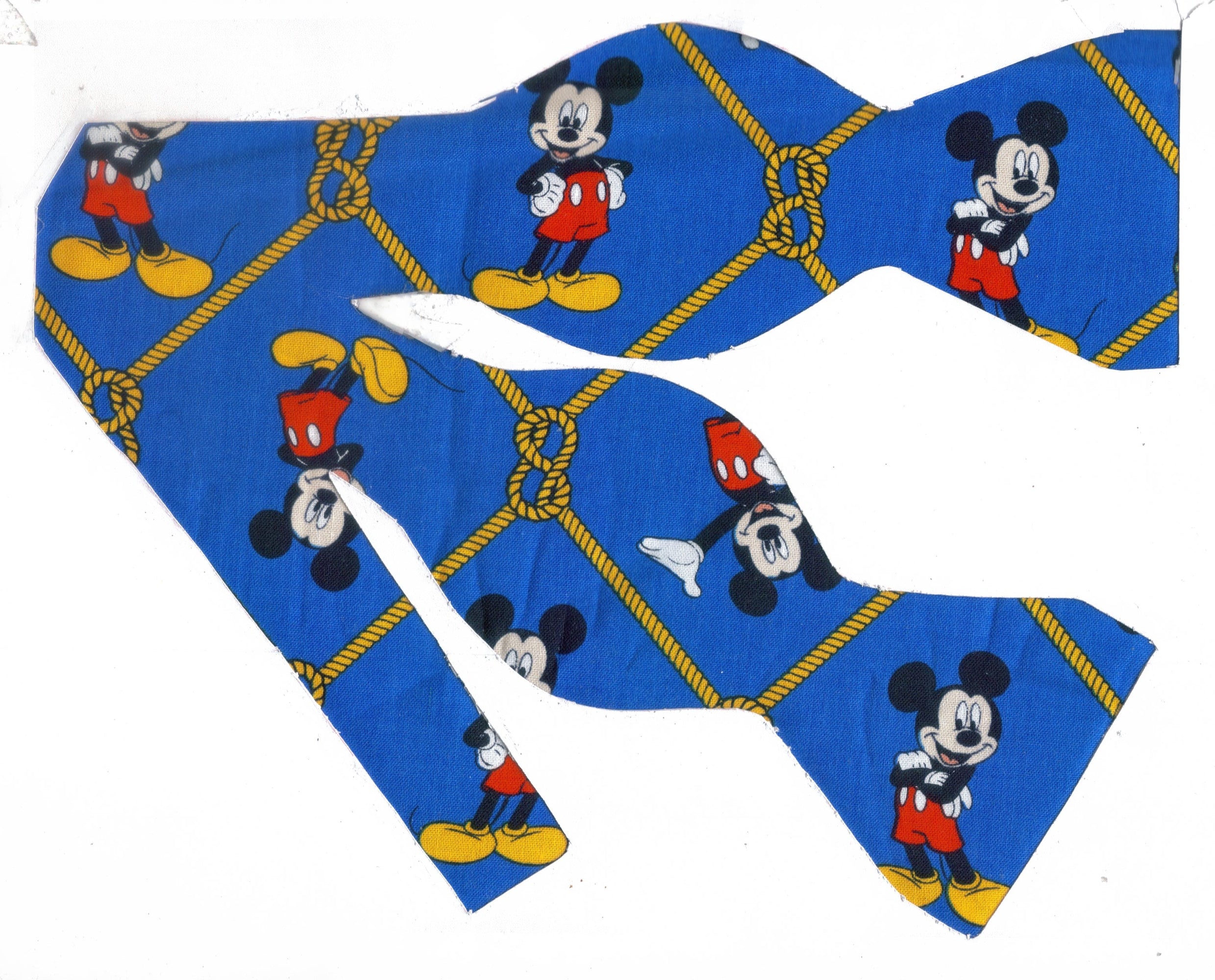 Mickey Mouse Blue Background