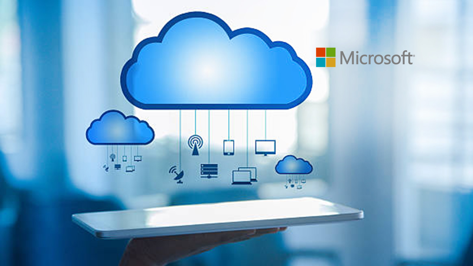 Microsoft Cloud Background