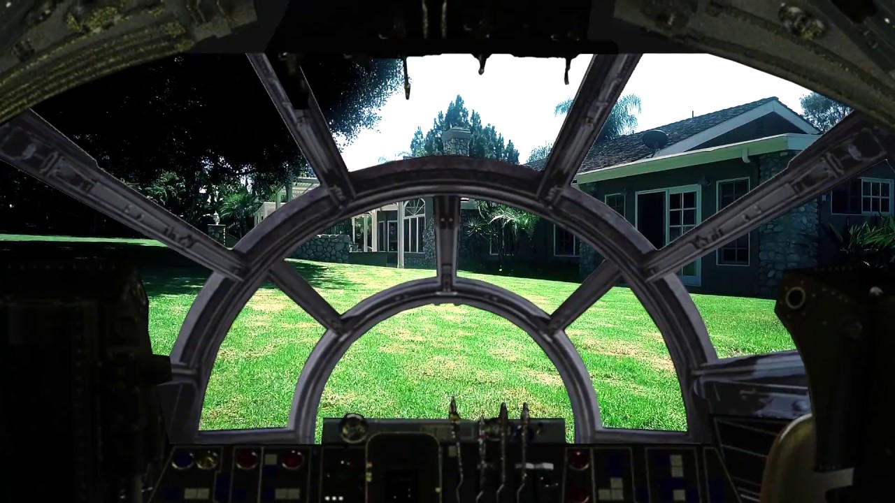 Millennium Falcon Cockpit Background