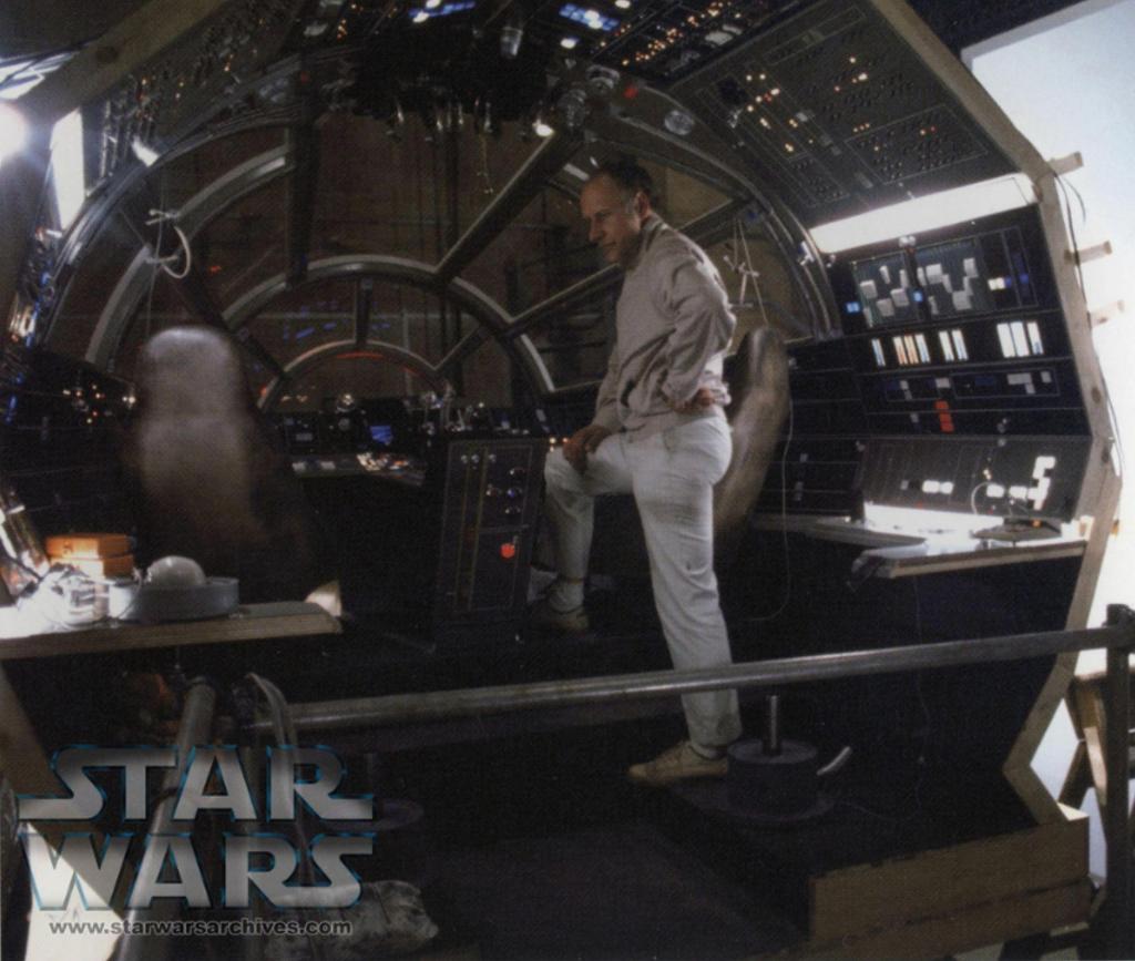 Millennium Falcon Cockpit Background