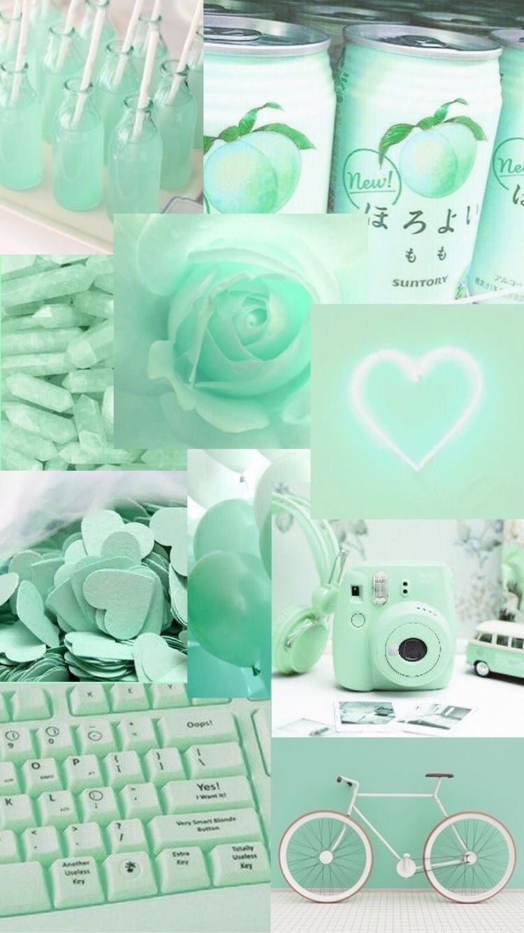 Mint Green Background Tumblr