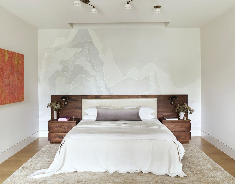 Modern Bedroom Background