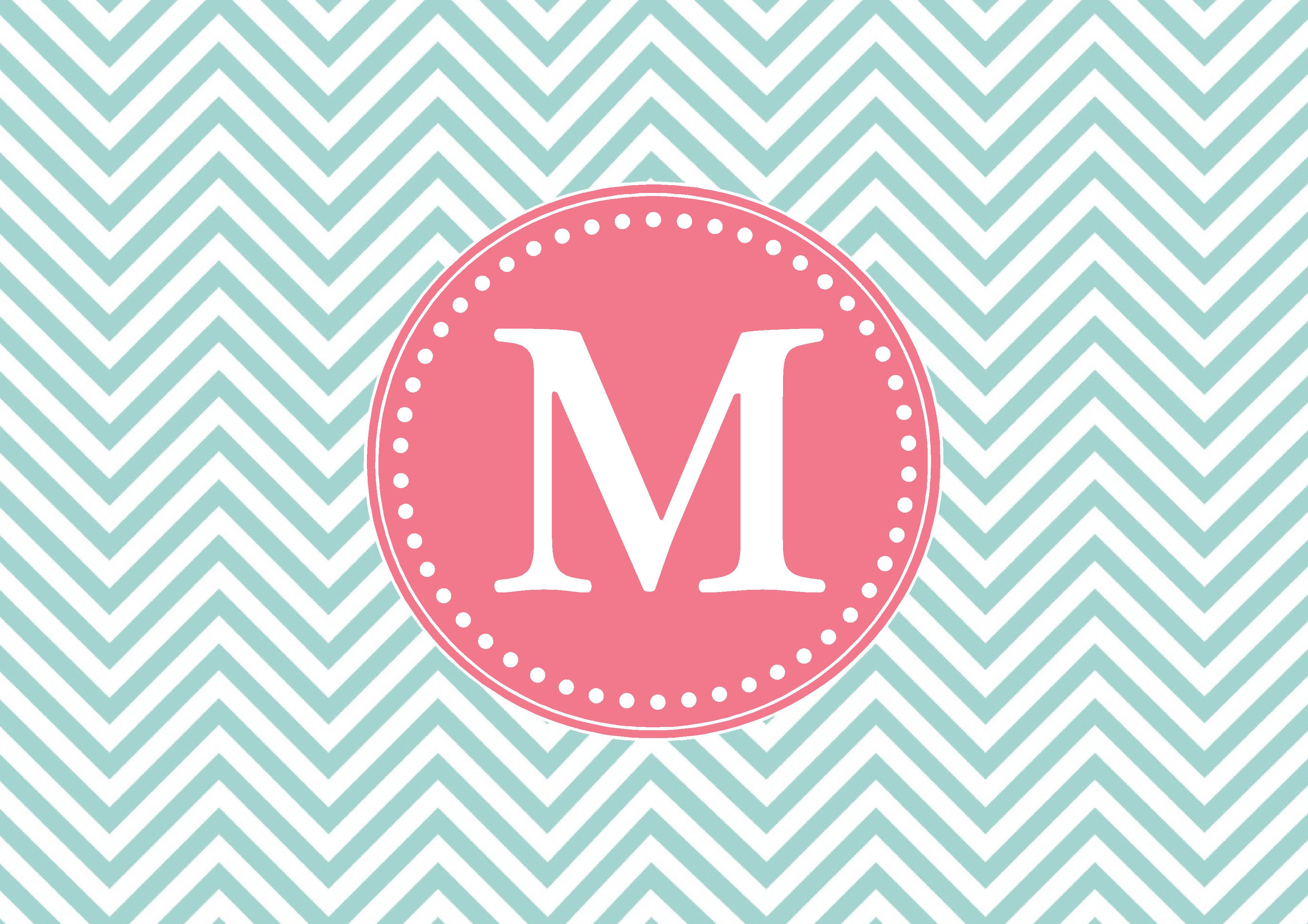 Monogram Desktop Background Generator