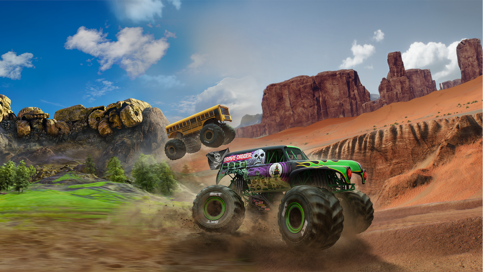 Monster Jam Background