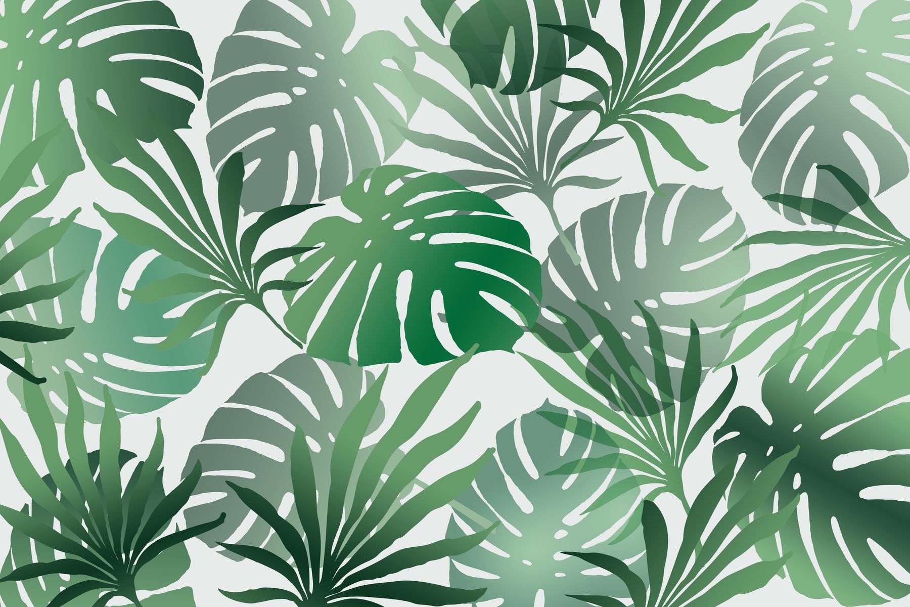 Monstera Leaf Background