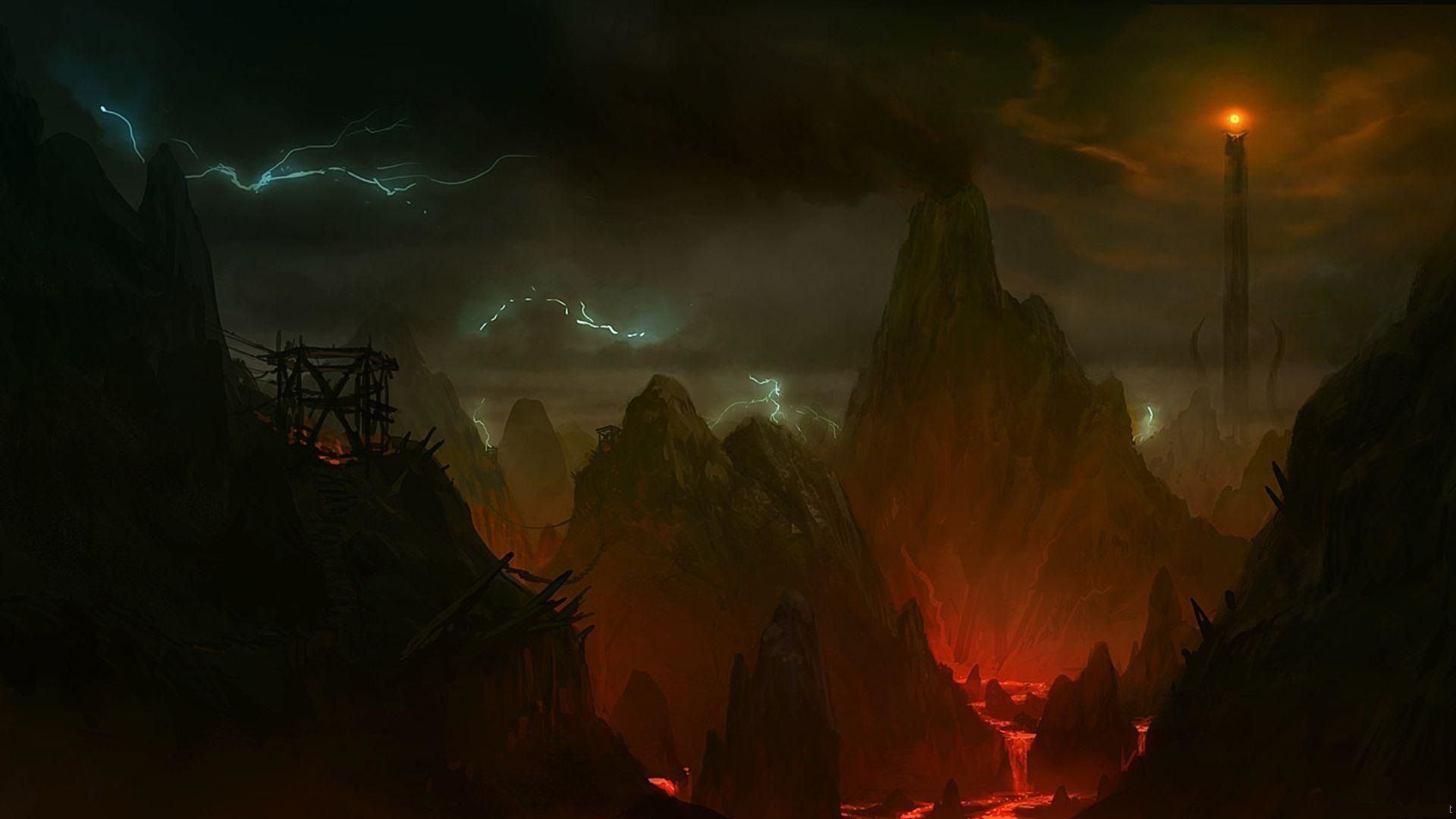 Mordor Background