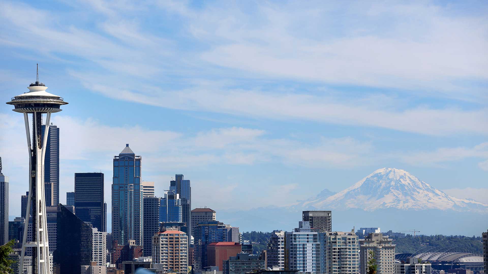 Mount Rainier Zoom Background