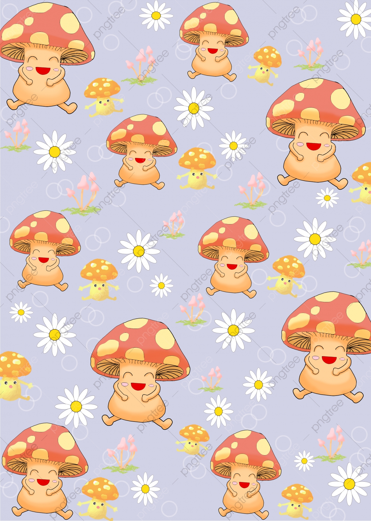 Mushroom Background