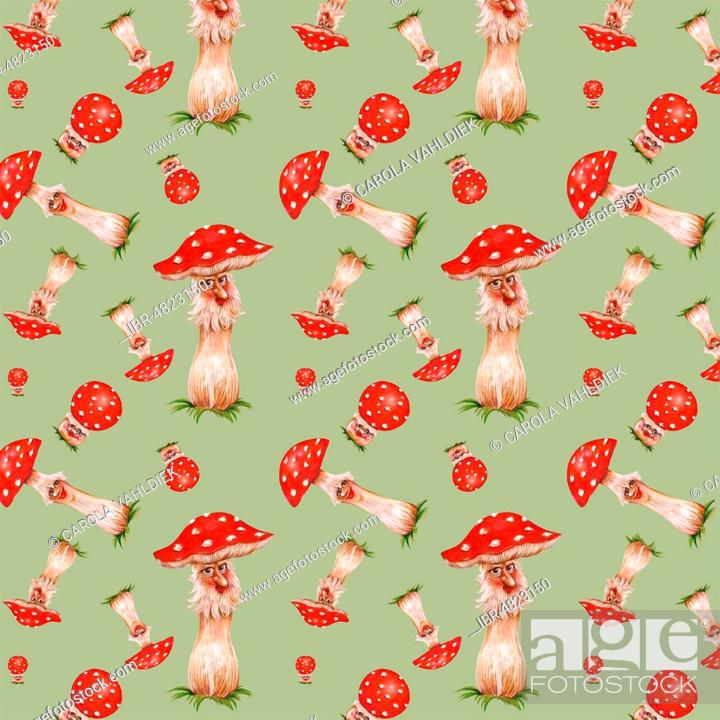 Mushroom Background