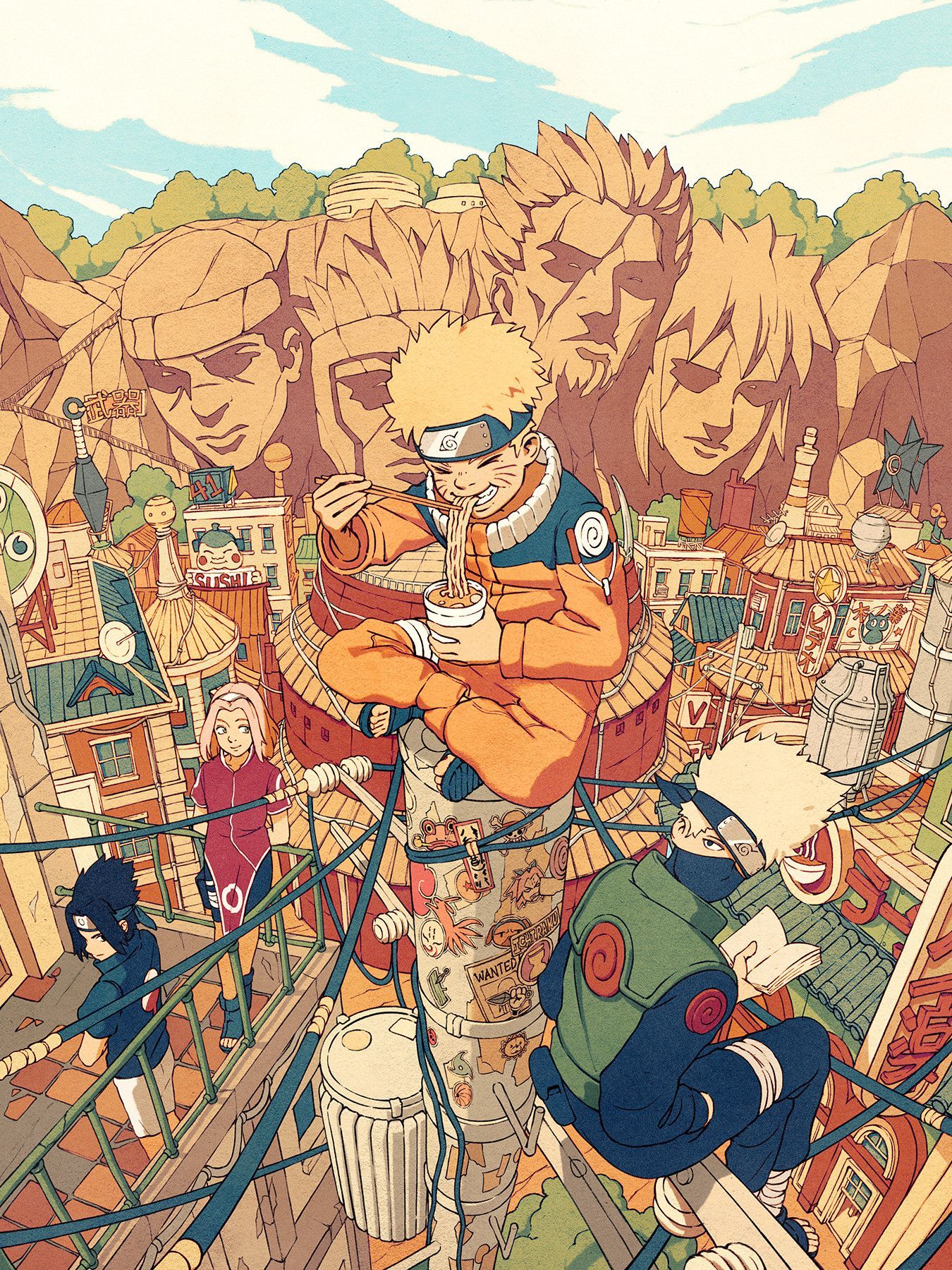 Naruto Zoom Background