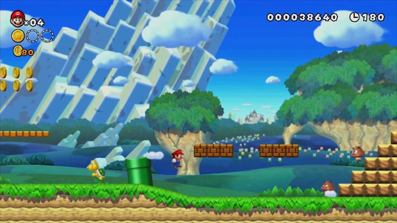 New Super Mario Bros Background