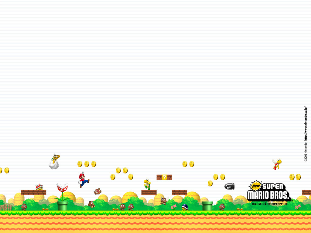 New Super Mario Bros Background