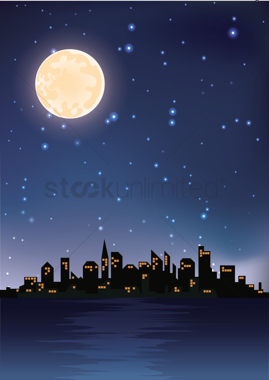 Night View Background