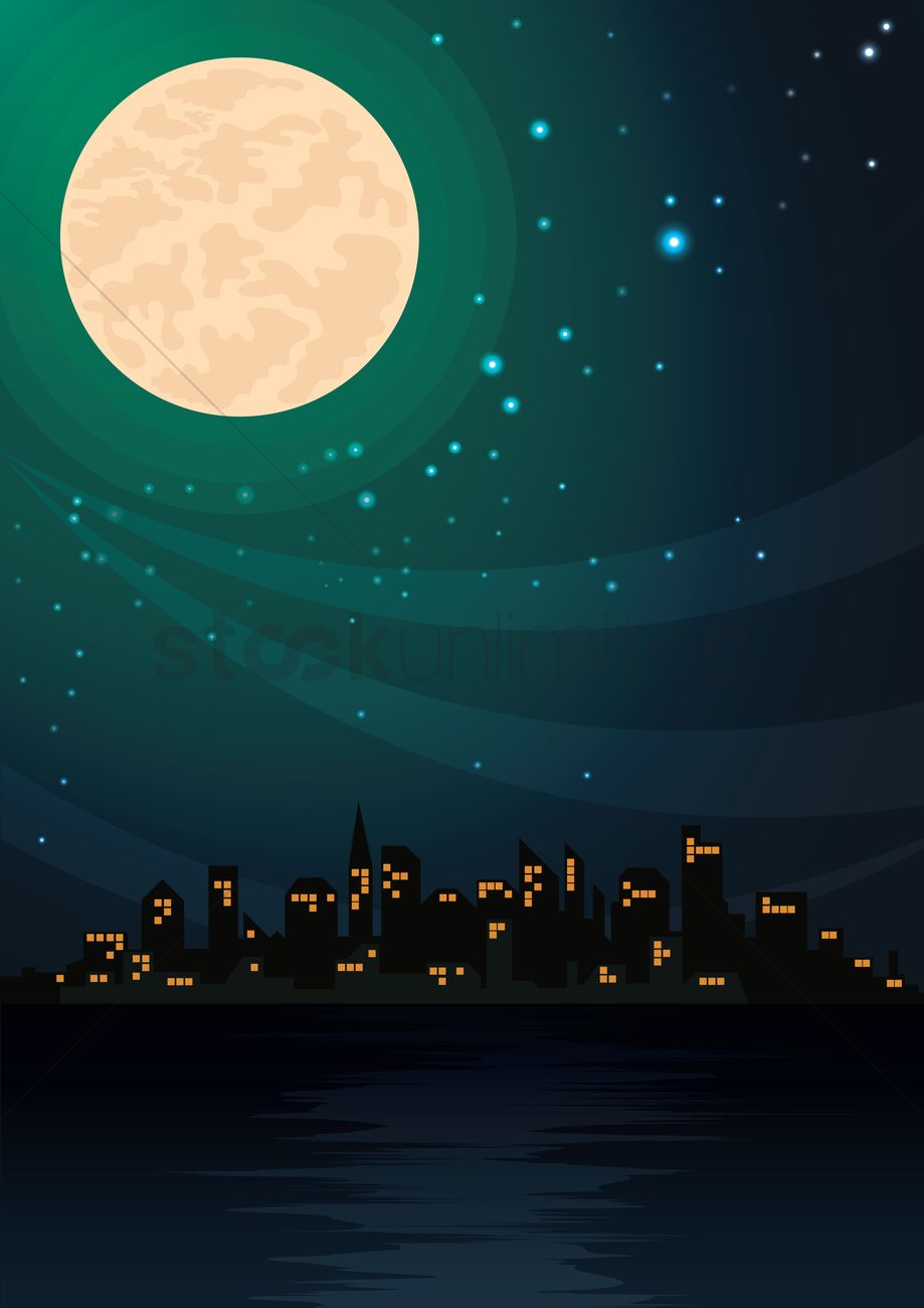 Night View Background