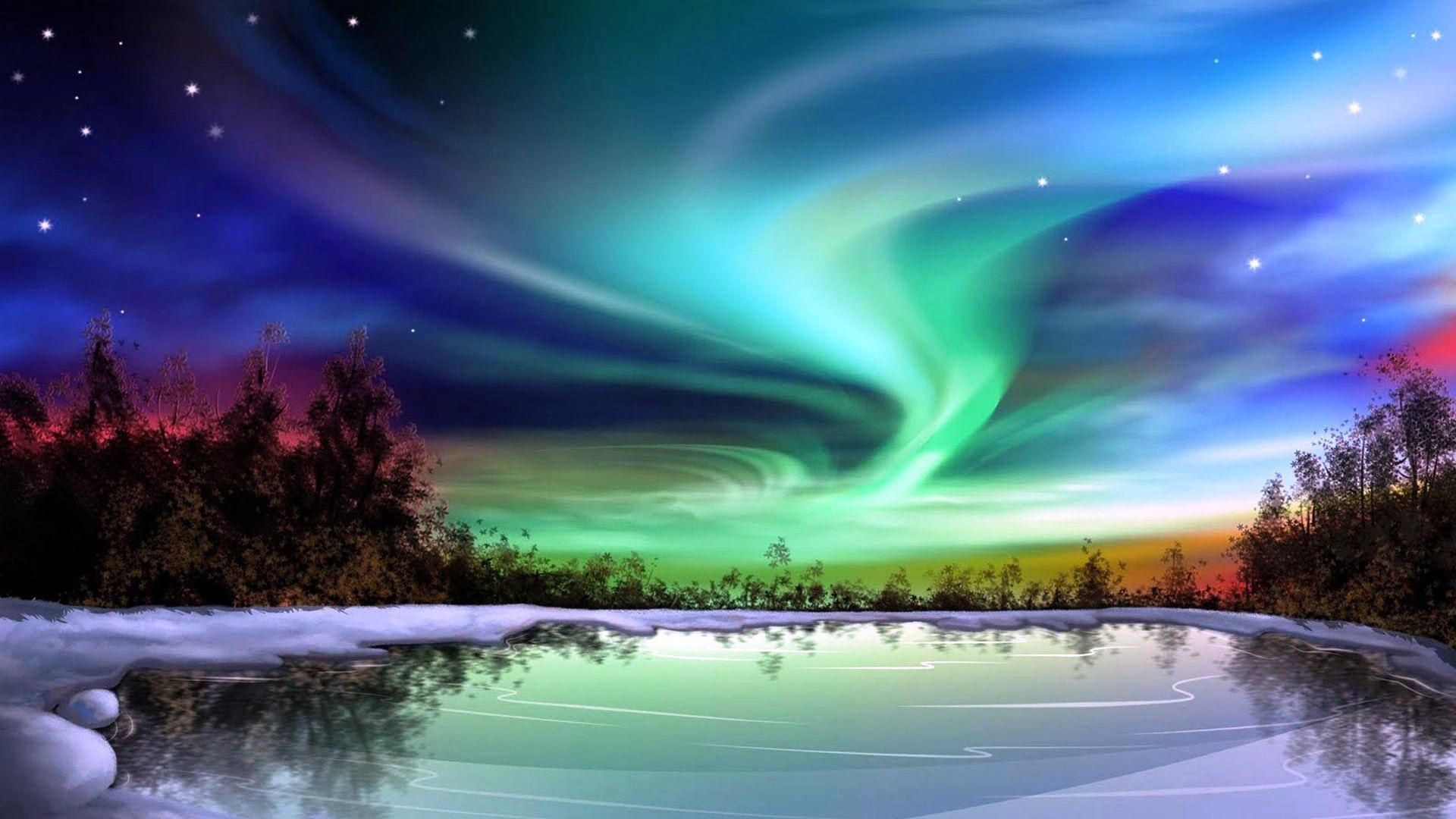 Northern Lights Desktop Backgrounds