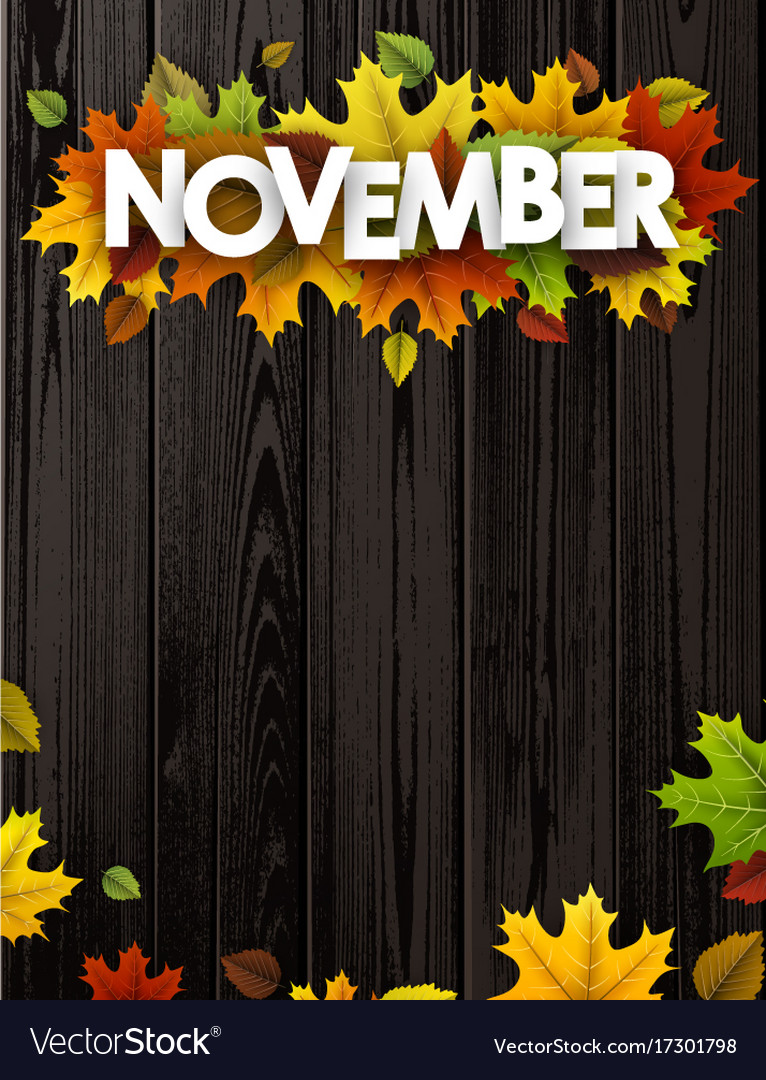 November Background