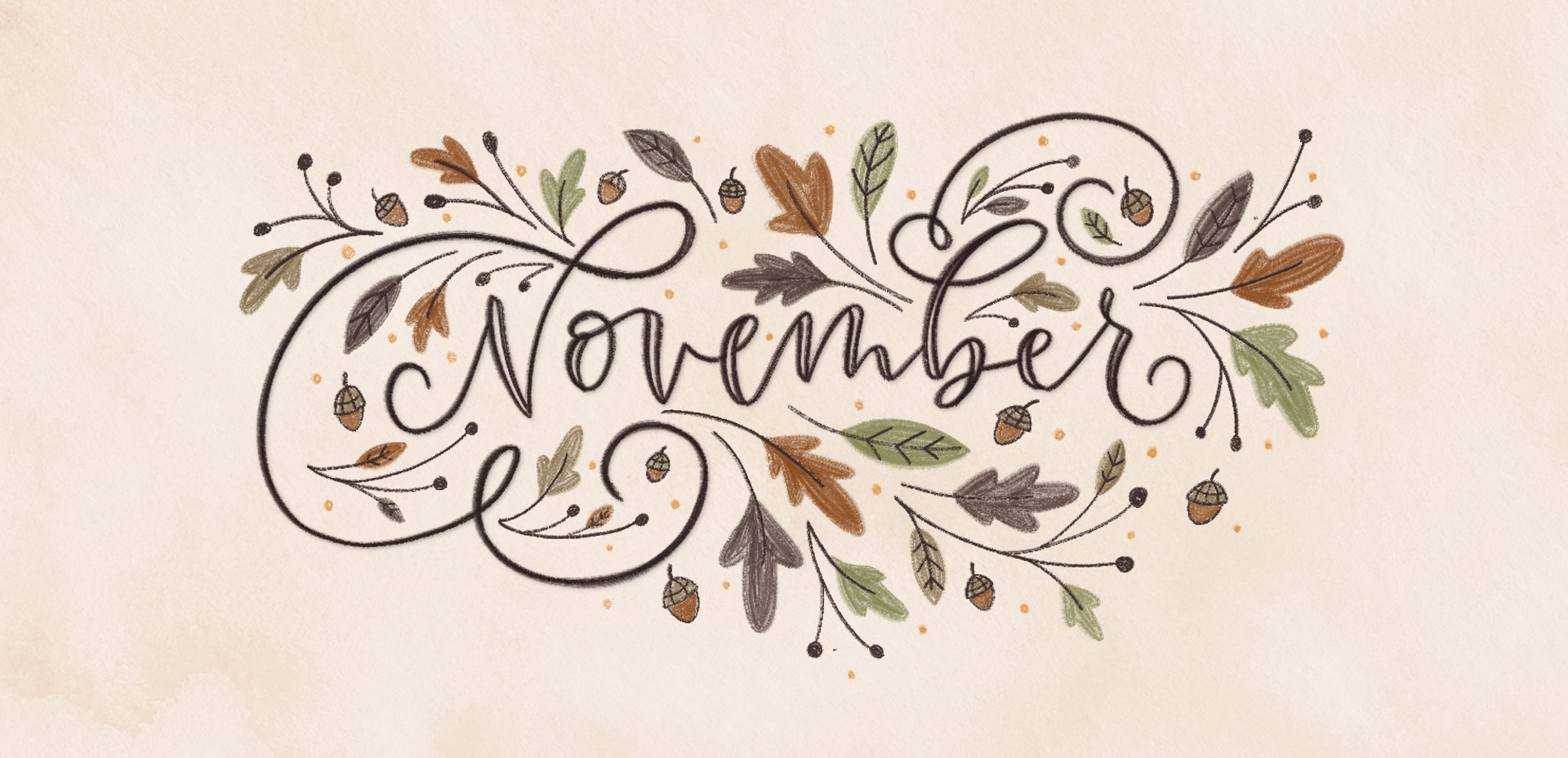 November Background