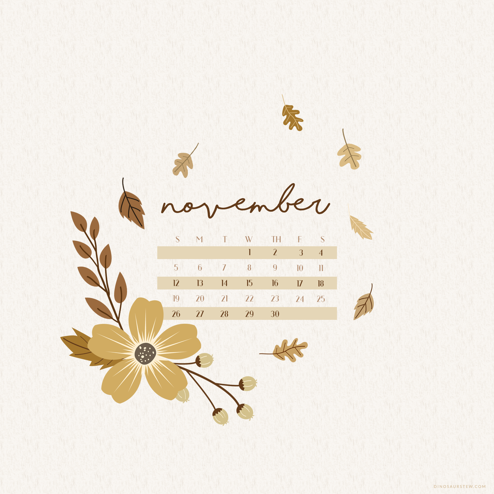 November Background