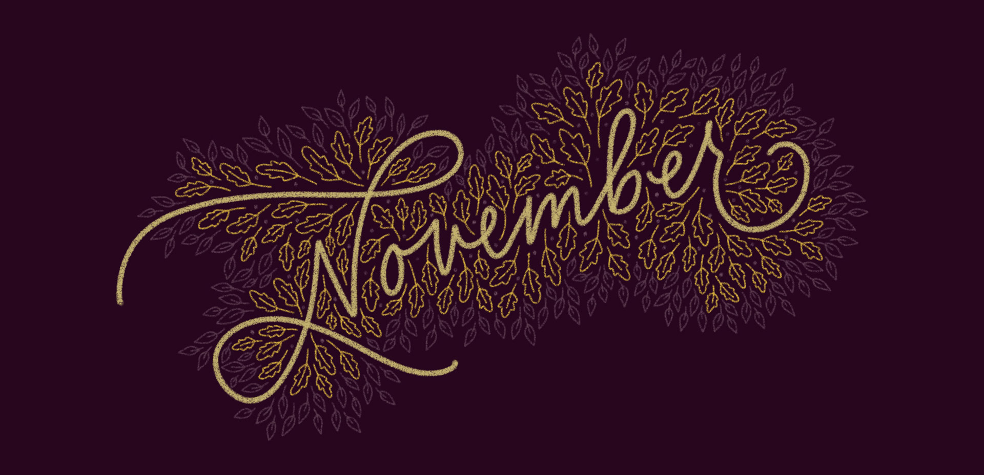 November Background