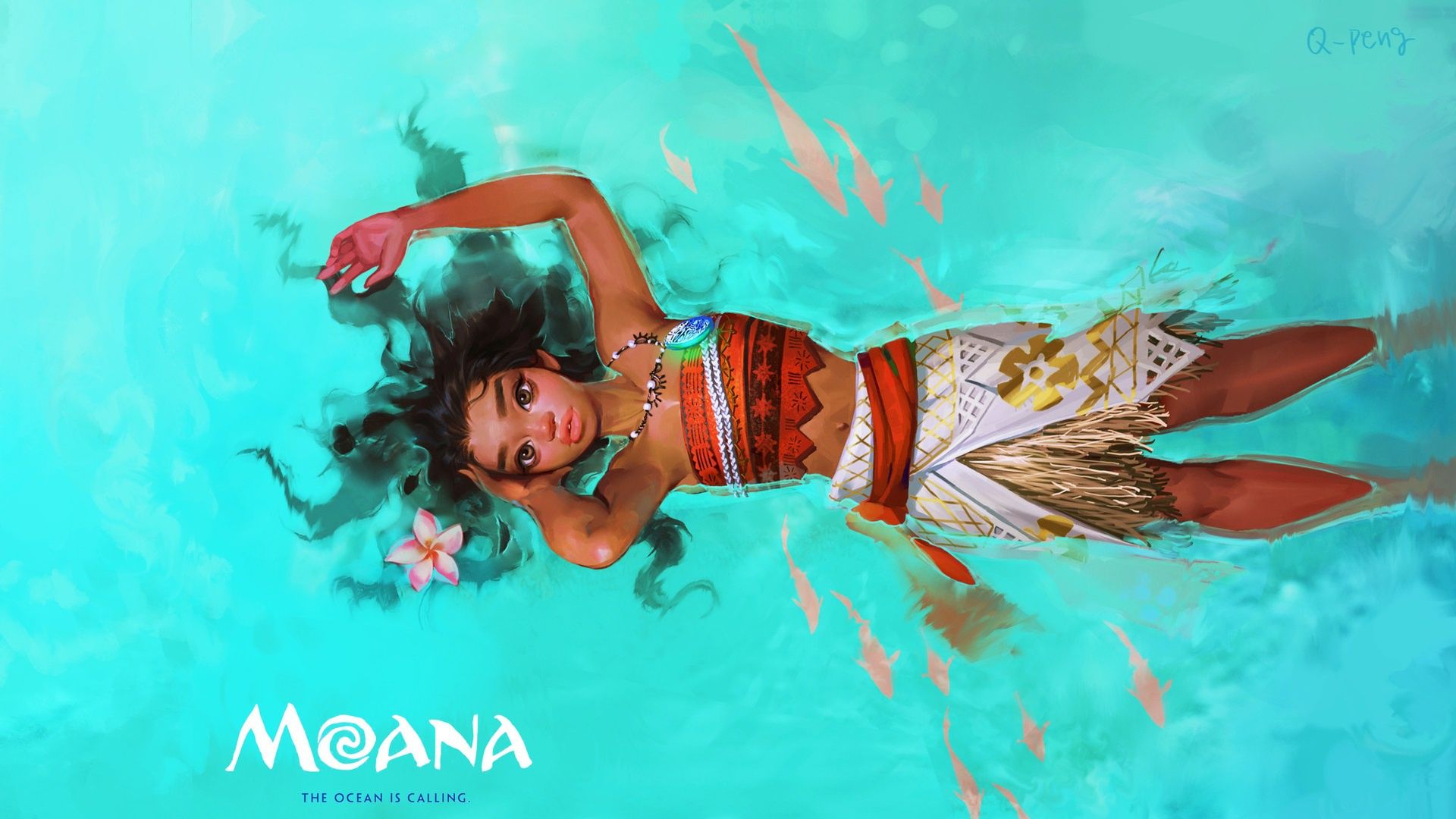 Ocean Moana Background