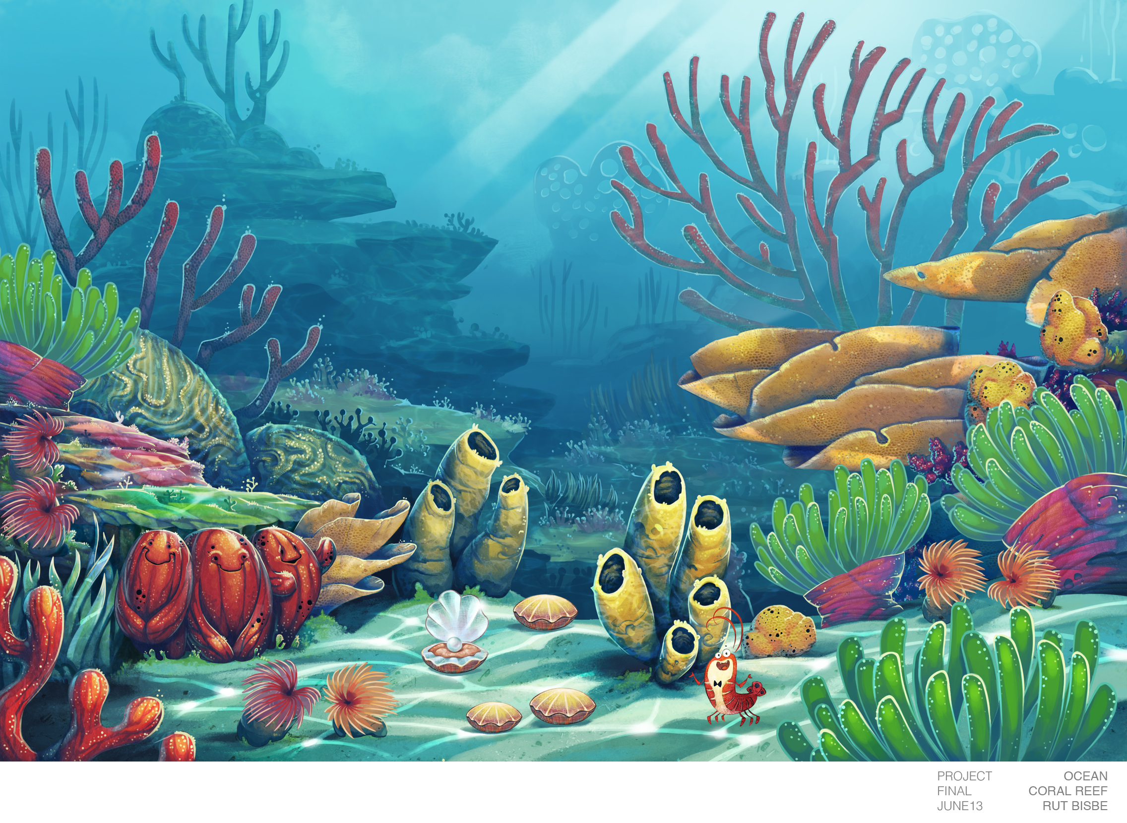 Ocean Reef Background